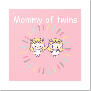 Mommy of twins Posters and Art